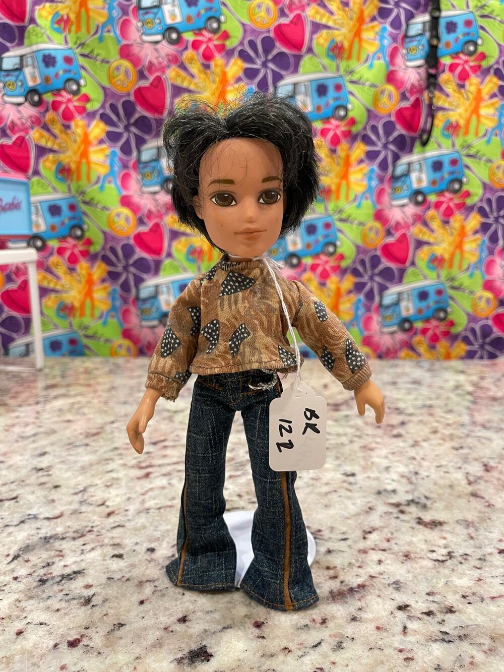 Bratz Boyz Motorcycle Style Cade Male Doll Lot 15 #122 As Shown